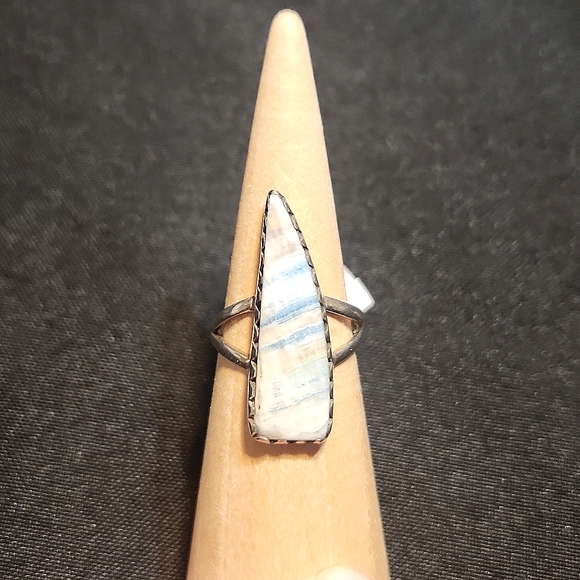 NEW Genuine Sterling Silver & Scheelite Ring - Picture 3 of 7